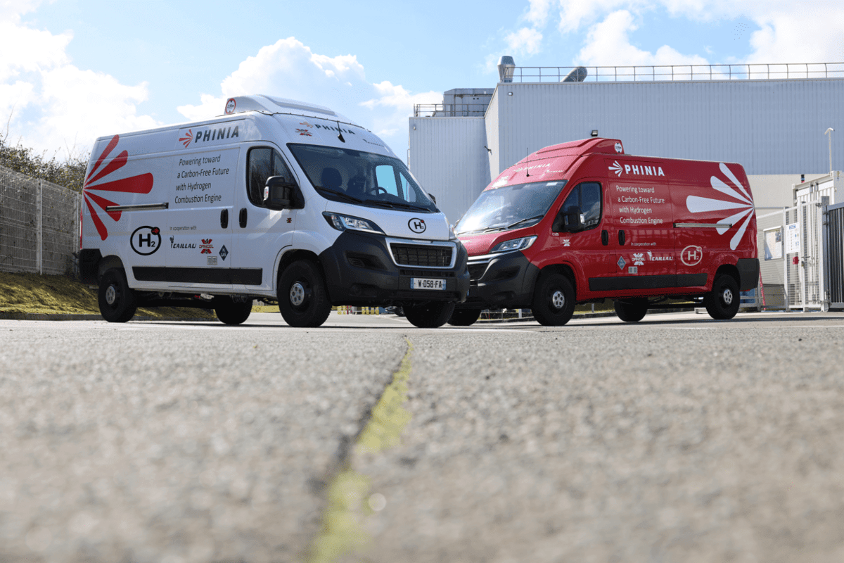 PHINA's Successful 1,000km Hydrogen ICE Journey in Blois, France