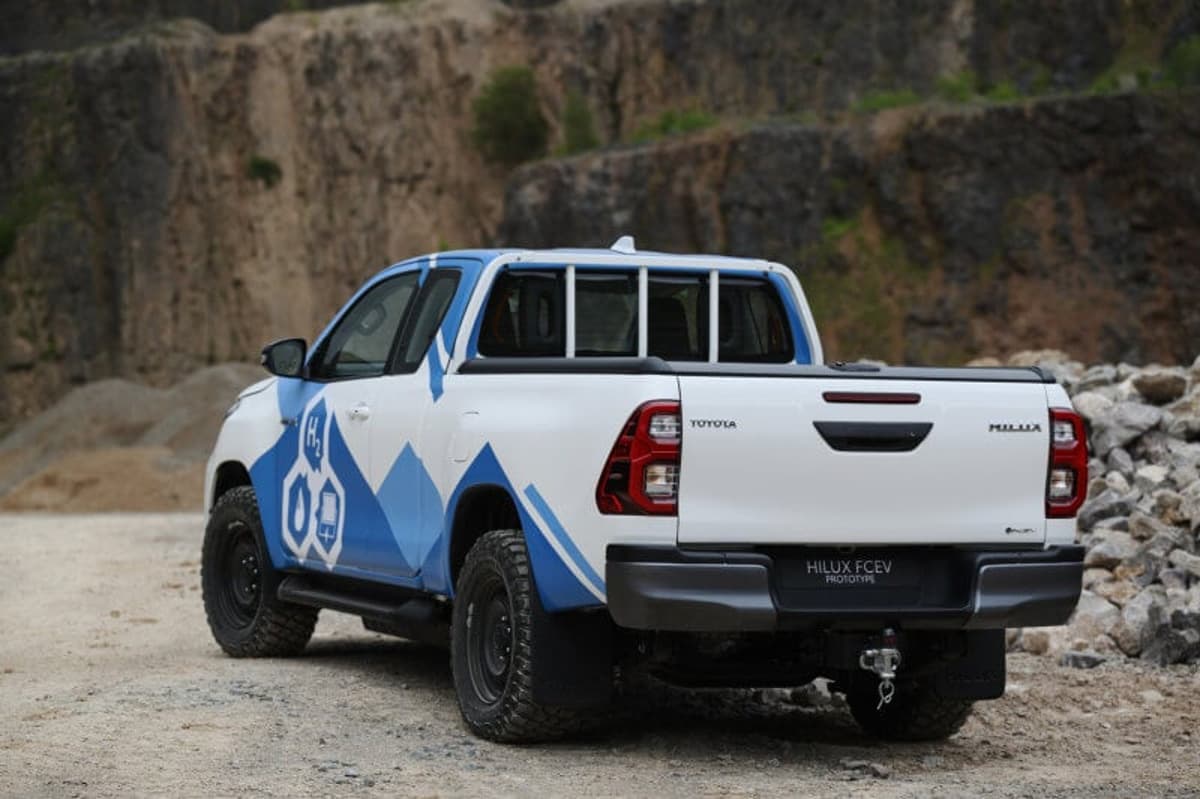 Toyota Unveils Hydrogen-Powered Hilux Prototypes for 2024 Olympic Games