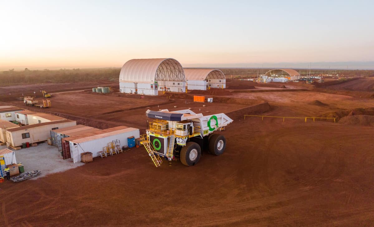 Fortescue's Green Metal Project: Powering Mining Equipment with Liquid Hydrogen in Western Australia