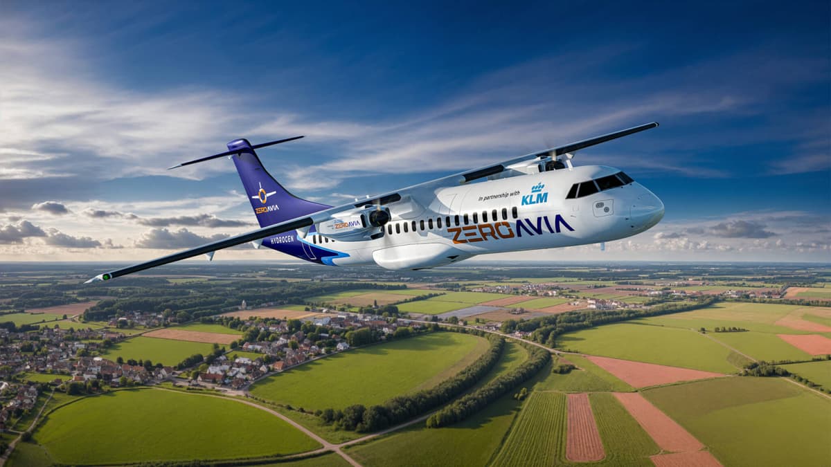 KLM Partners with ZeroAvia for Hydrogen-Electric Demonstration Flight