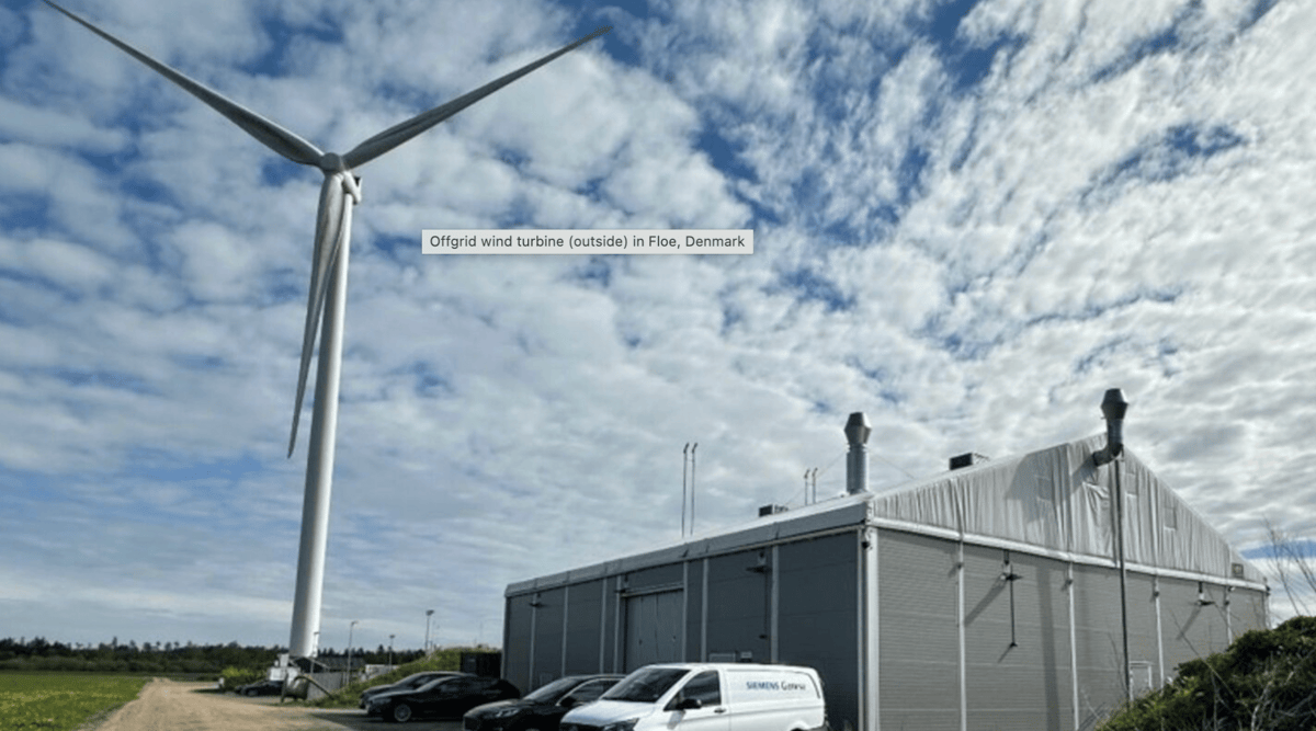 Pioneering Green Hydrogen Project Connects Wind Turbine to Electrolysers