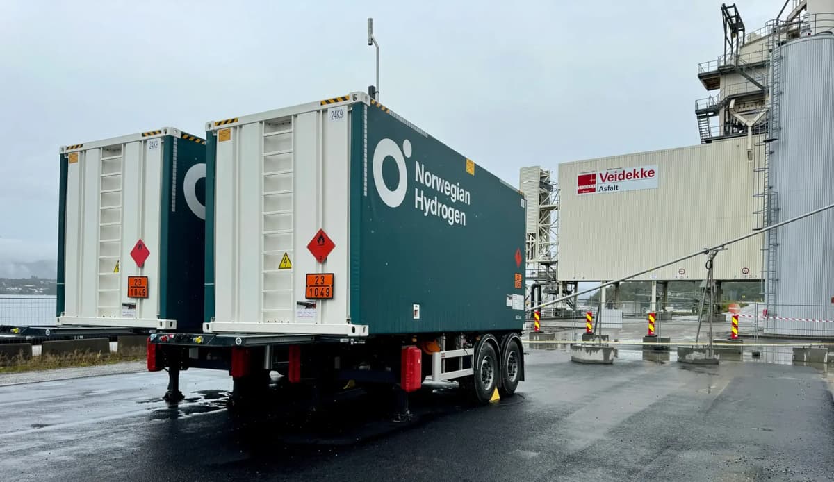 Veidekke Partners with Norwegian Hydrogen for Green Asphalt Production