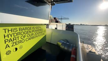 Hydrogen for inland water vessels