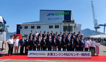 CMB.TECH and Tsuneishi JV opens hydrogen ICE R&D centre in Japan