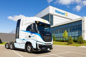 Walmart Canada introduces Nikola hydrogen truck into fleet