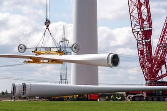 Wind turbine installation nears completion at 30MW German green hydrogen plant
