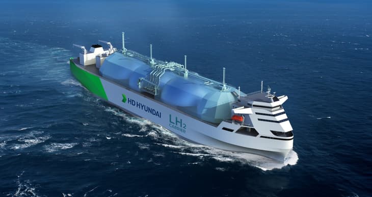 HD KSOE’s liquid hydrogen carrier vessel secures AiP from DNV