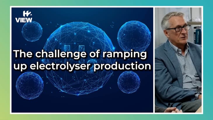 Video: The challenge of ramping up electrolyser production