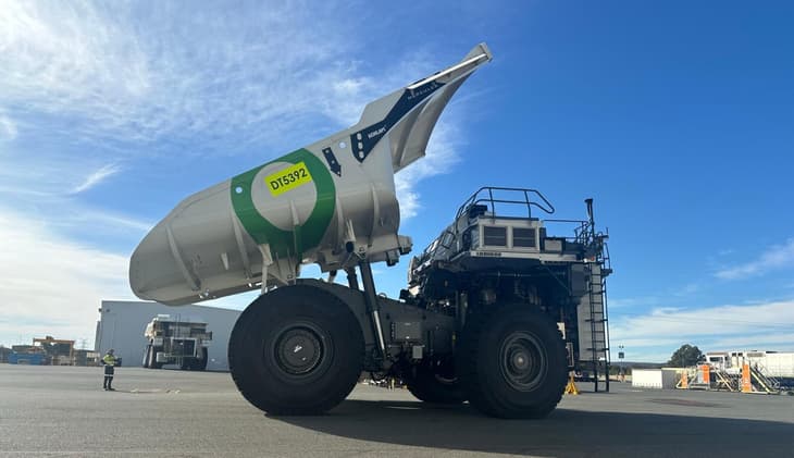 Fortescue’s hydrogen-powered truck arrives in Pilbara for testing