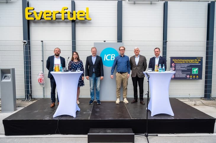 Everfuel opens hydrogen refuelling station for Frankfurt bus operator
